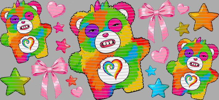 16oz Care Bears-Be-174